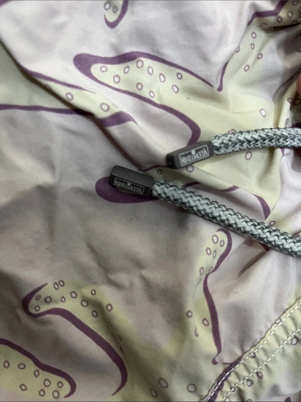 Vilebrequin Pale Lilac and Light Yellow Starfish Swim Shorts